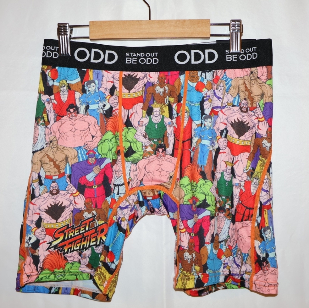 Street Fighter Boxer Briefs. Medium. NWT.